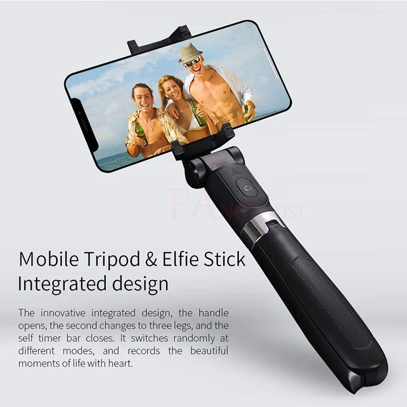 Selfie Stick Portátil con Conexión Bluetooth – Ideal para Fotos y Videos