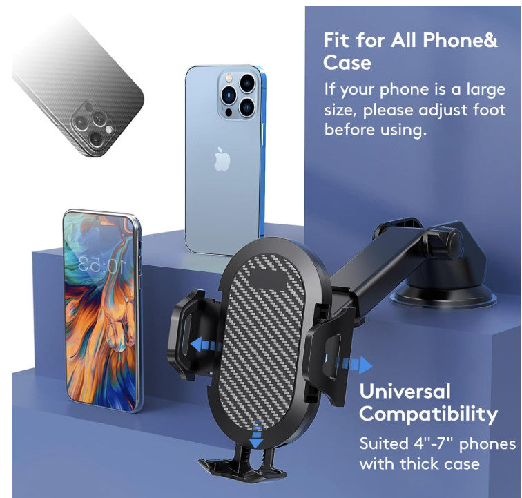 Soporte Universal de Coche con Ventosa y Giro 360°